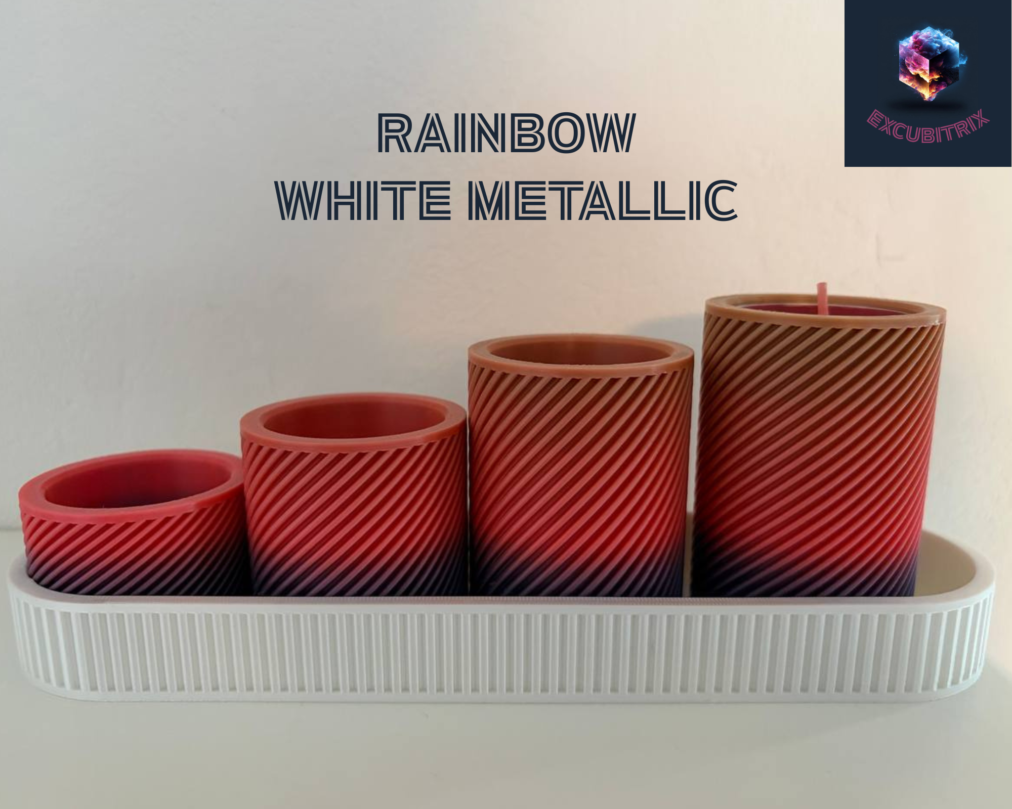 Advent-Teelichthalter - für normale Teelichter