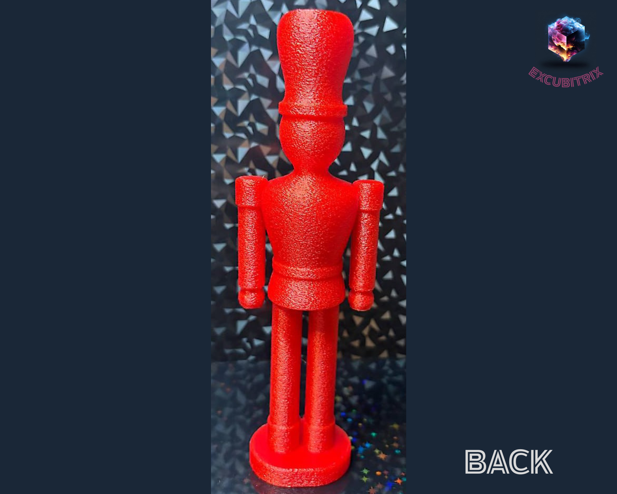 Fuzzy Nussknacker - 21,5cm hoch