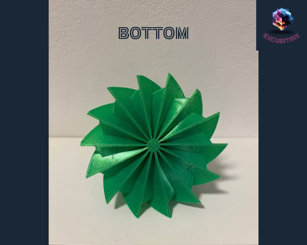 Gerippter Weihnachtsbaum - 10,0cm hoch