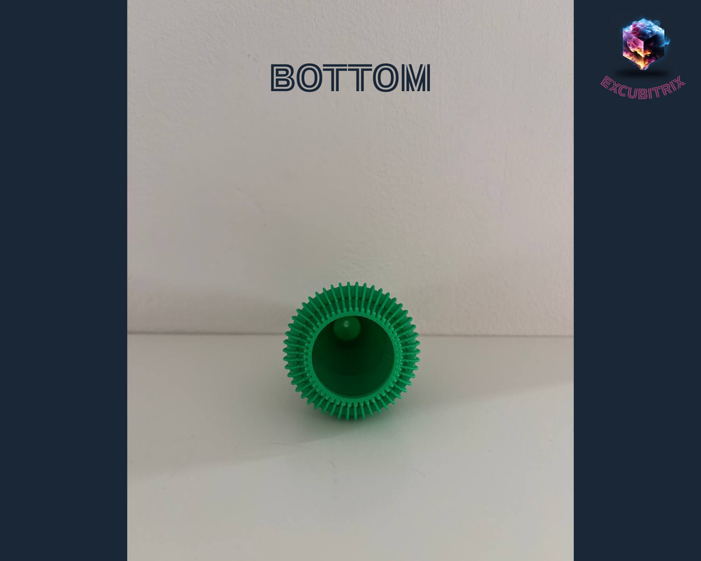 Gerippter Weihnachtsbaum - Small - 8,5cm hoch