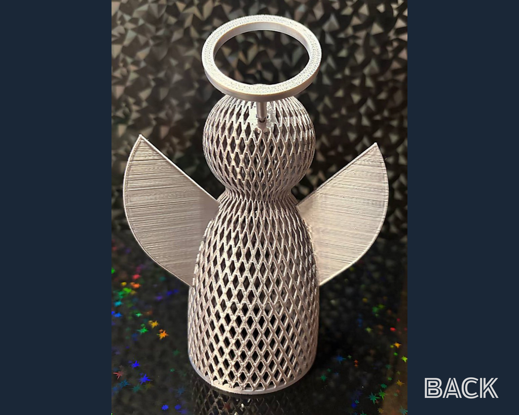 Engel-Dekoration - 16cm hoch - LED-kompatibel