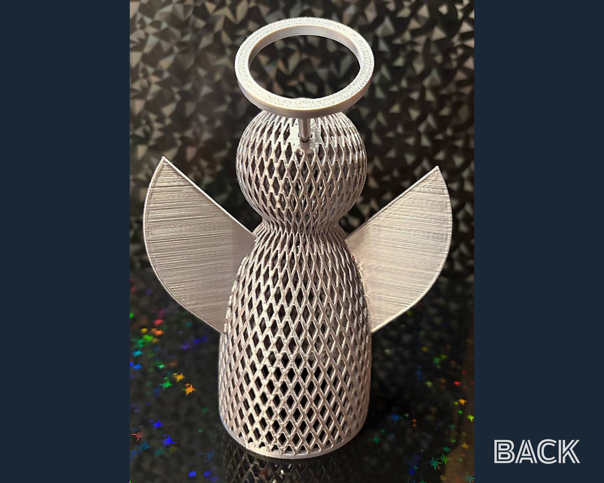 Engel-Dekoration - 16cm hoch - LED-kompatibel