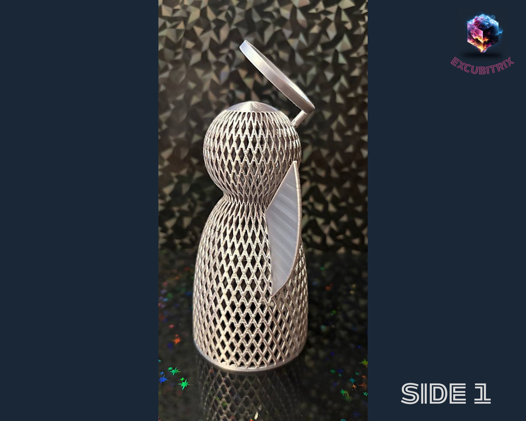 Engel-Dekoration - 16cm hoch - LED-kompatibel