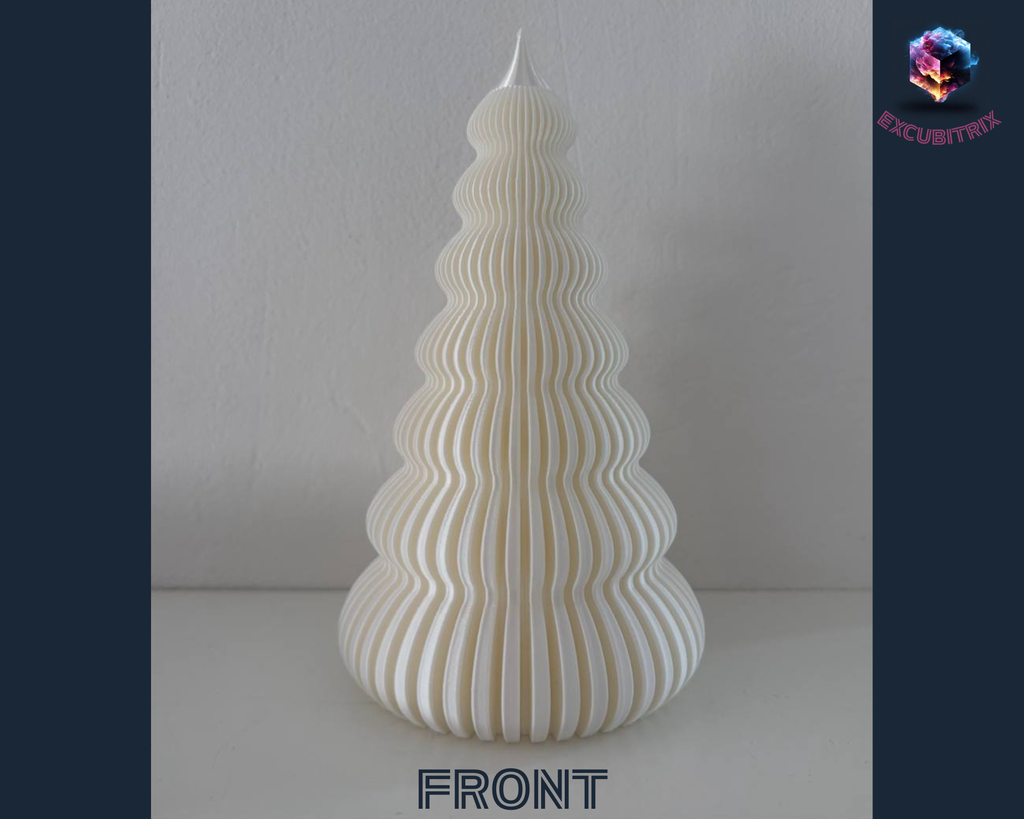 Moderner Weihnachtsbaum - 17,4cm hoch