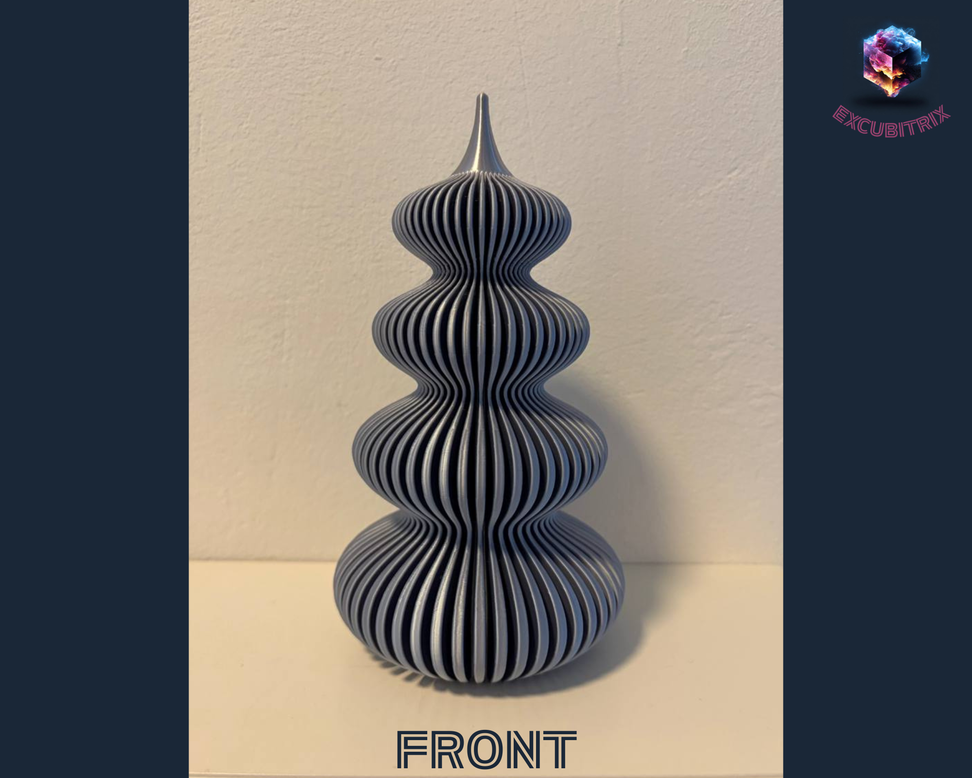 Moderner Weihnachtsbaum - 18,0cm hoch