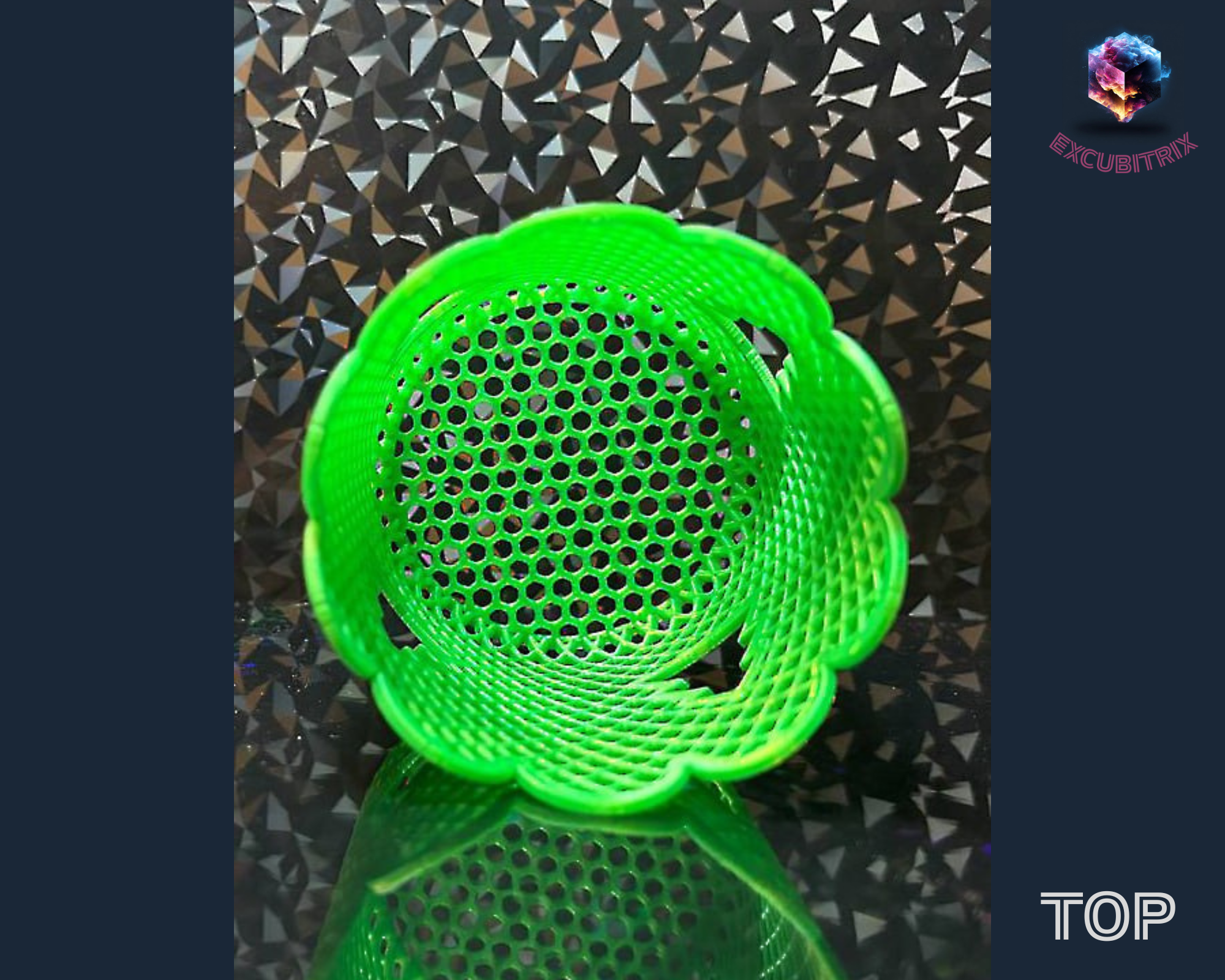 Netz-Teelichthalter - Weihnachtsbäume