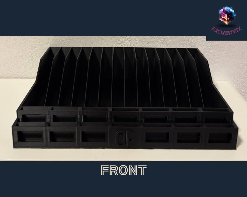 Nintendo Switch/Nintendo Switch 2 - Spielehalter für 14 Spiele