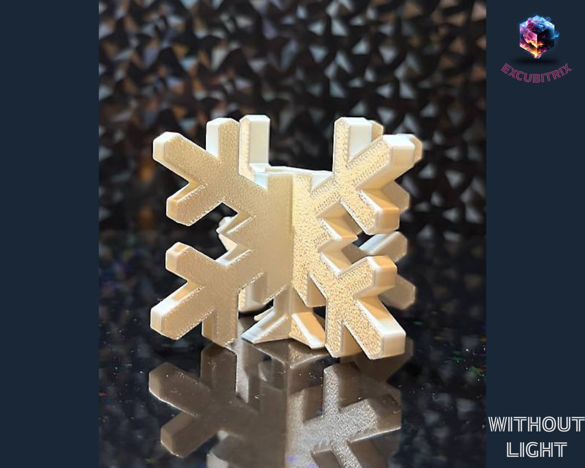 Teelichthalter - Schneeflocke