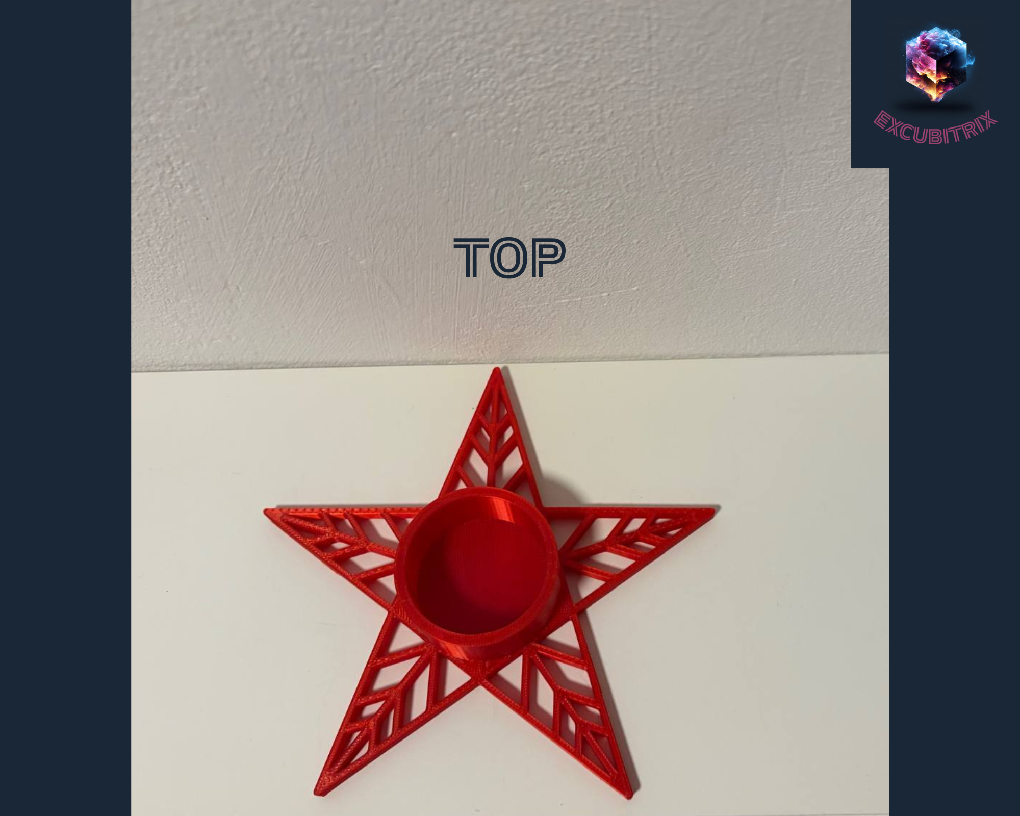 Teelichthalter - Stern