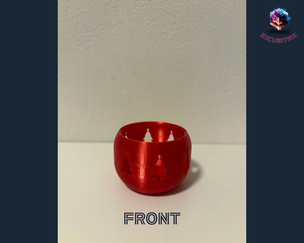 Teelichthalter - Weihnachtsbaum - Small