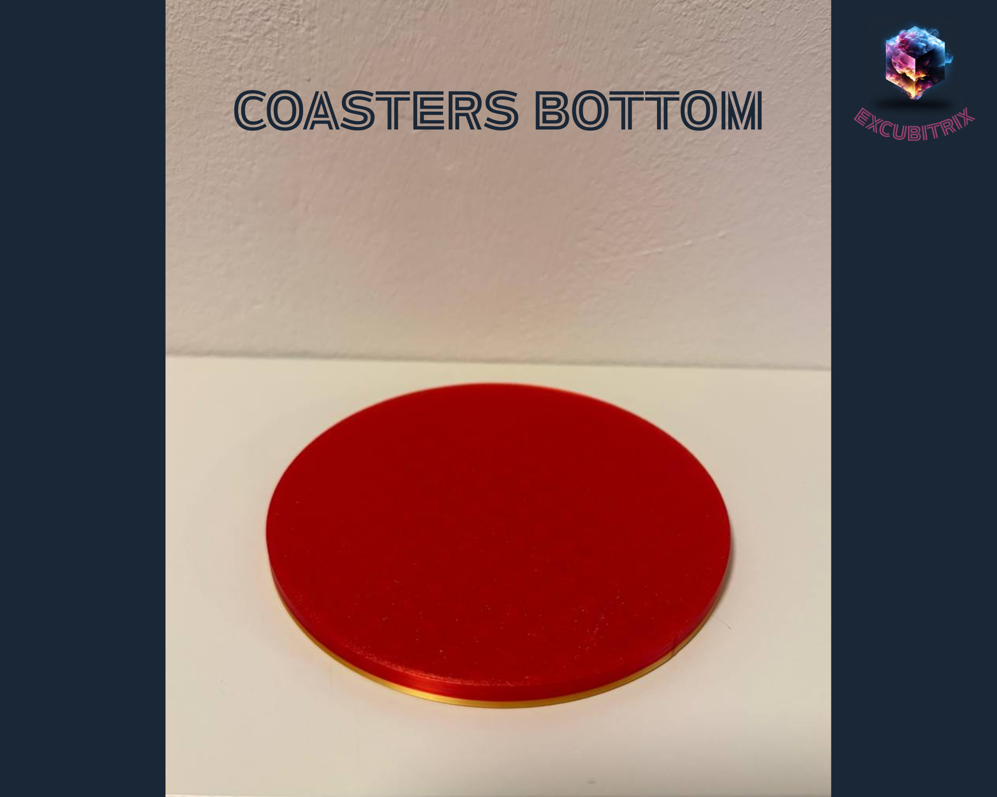 Untersetzer - Schneeflocken - 4 Stück inkl. Halter