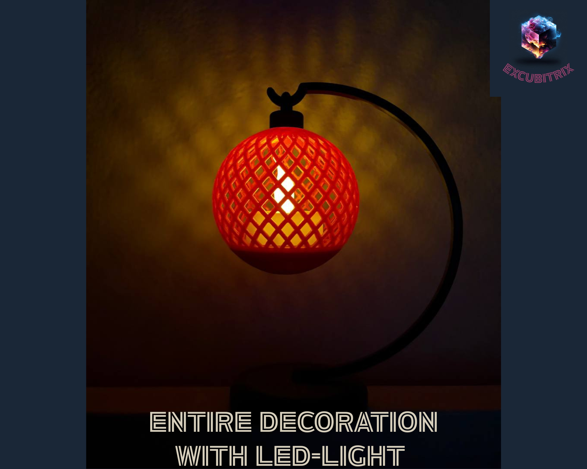 Christbaumkugel-Dekoration - LED-kompatibel