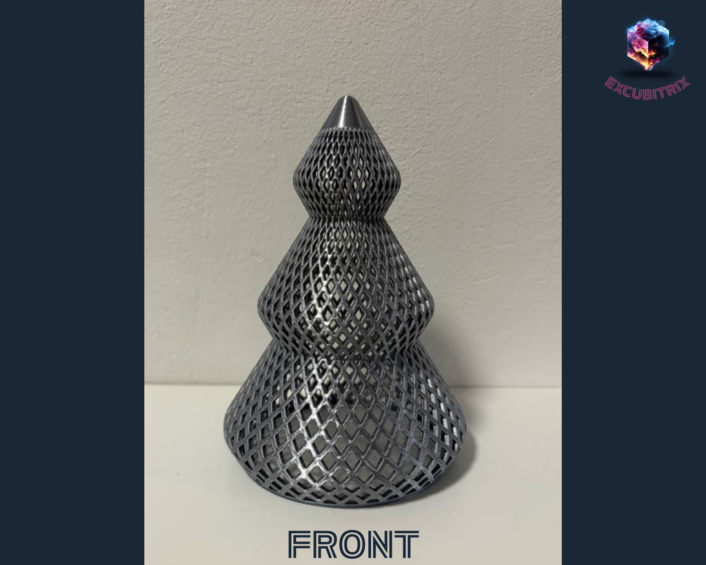 Weihnachtsbaum-Dekoration - 14cm hoch - LED-kompatibel