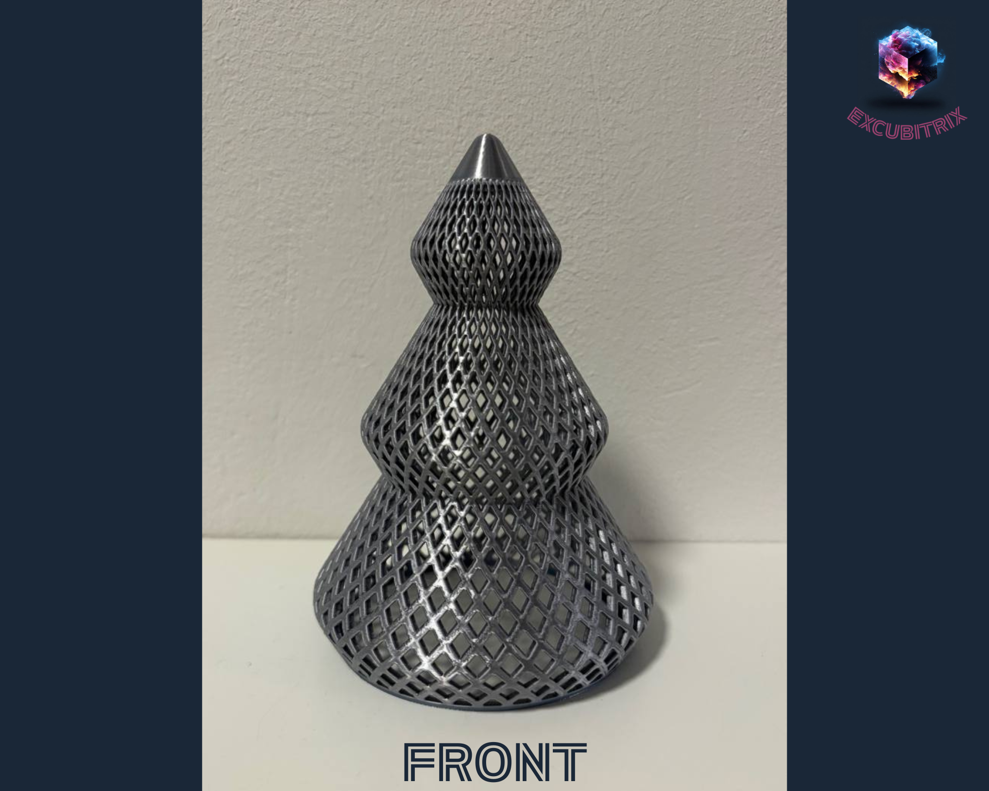 Weihnachtsbaum-Dekoration - 14cm hoch - LED-kompatibel