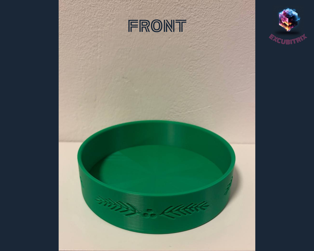 Weihnachtsteller - Mistelzweige - Small - Durchmesser 12,0cm