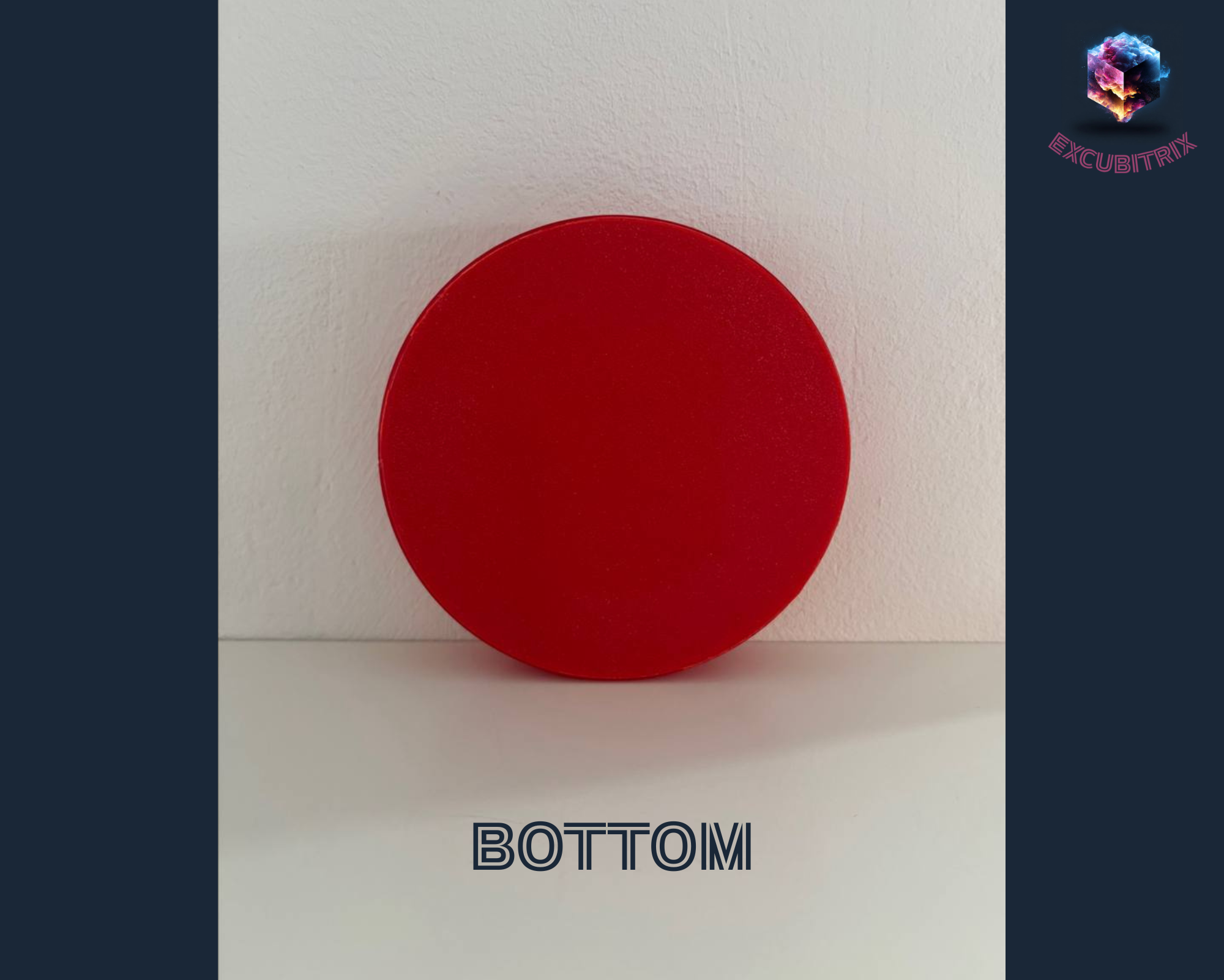 Weihnachtsteller - Schneeflocken - Small - Durchmesser 11,9cm