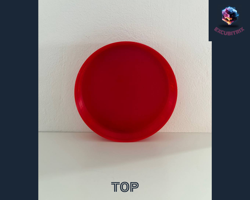 Weihnachtsteller - Schneeflocken - Small - Durchmesser 11,9cm