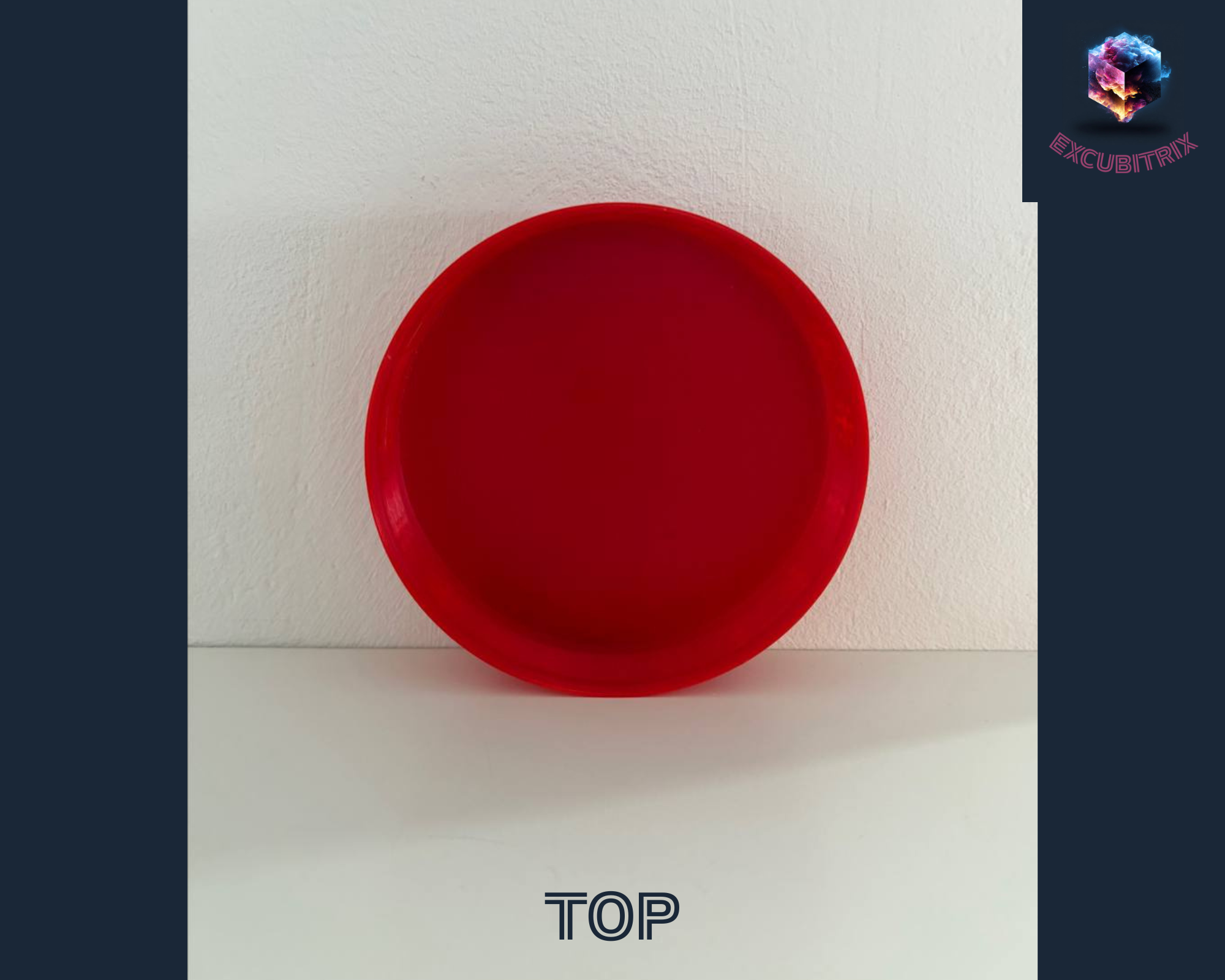 Weihnachtsteller - Schneeflocken - Small - Durchmesser 11,9cm